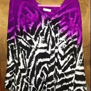 Ombre Calvin Klein Long Sleeve Button Up